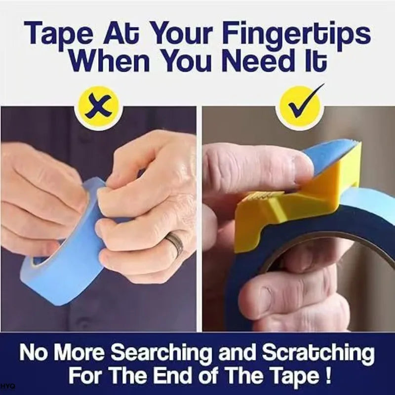 Portable Tape Cover Cutter Painter Craftsman Painting Divider Cute