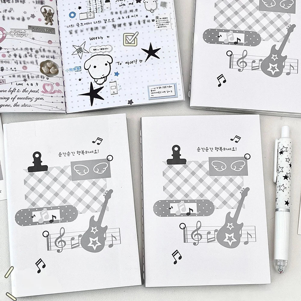 Fragmented Dream Symphony Fixed Page Notebook Ins Full Inner Handbook