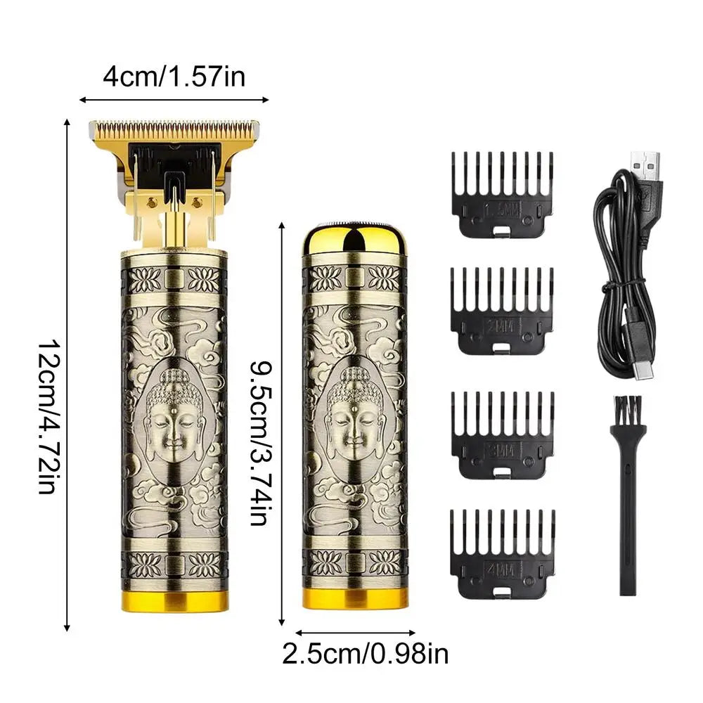 Men's Electric Hair Clipper & Shaver Set | USB Rechargeable Kit