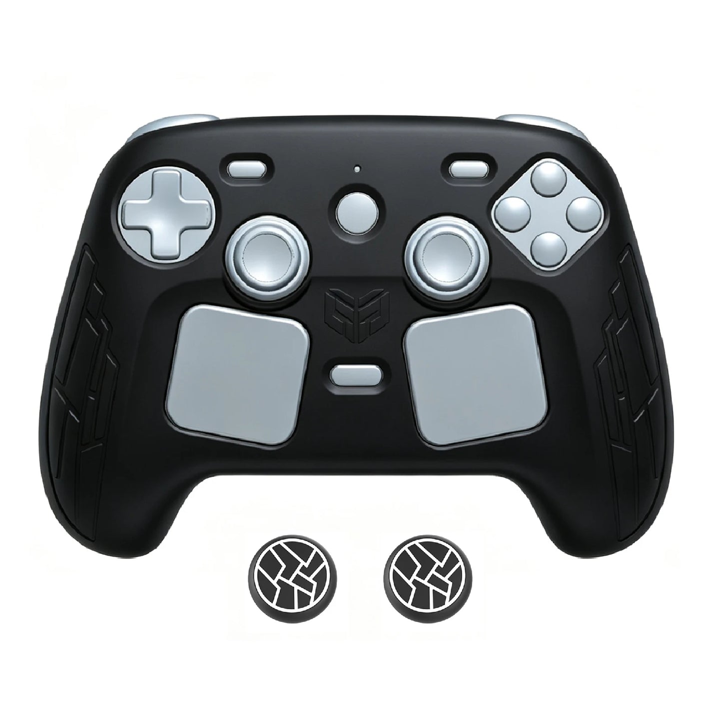 Silicone Protective Case For Steam Controller 2 2026 Cover Shockproof Dustproof Anti Slip Grip Precision Cutout For Charging Peaceful Pleasures Health and Wellness black