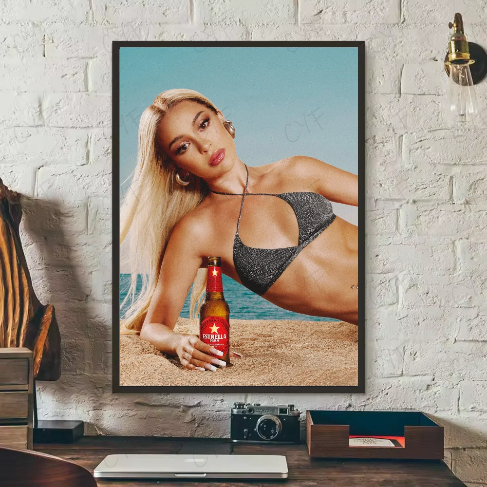 B-Bad G-Gyal HD Waterproof Wall Poster – Modern Home Decor Wall Art Poster Peaceful Pleasures Health and Wellness