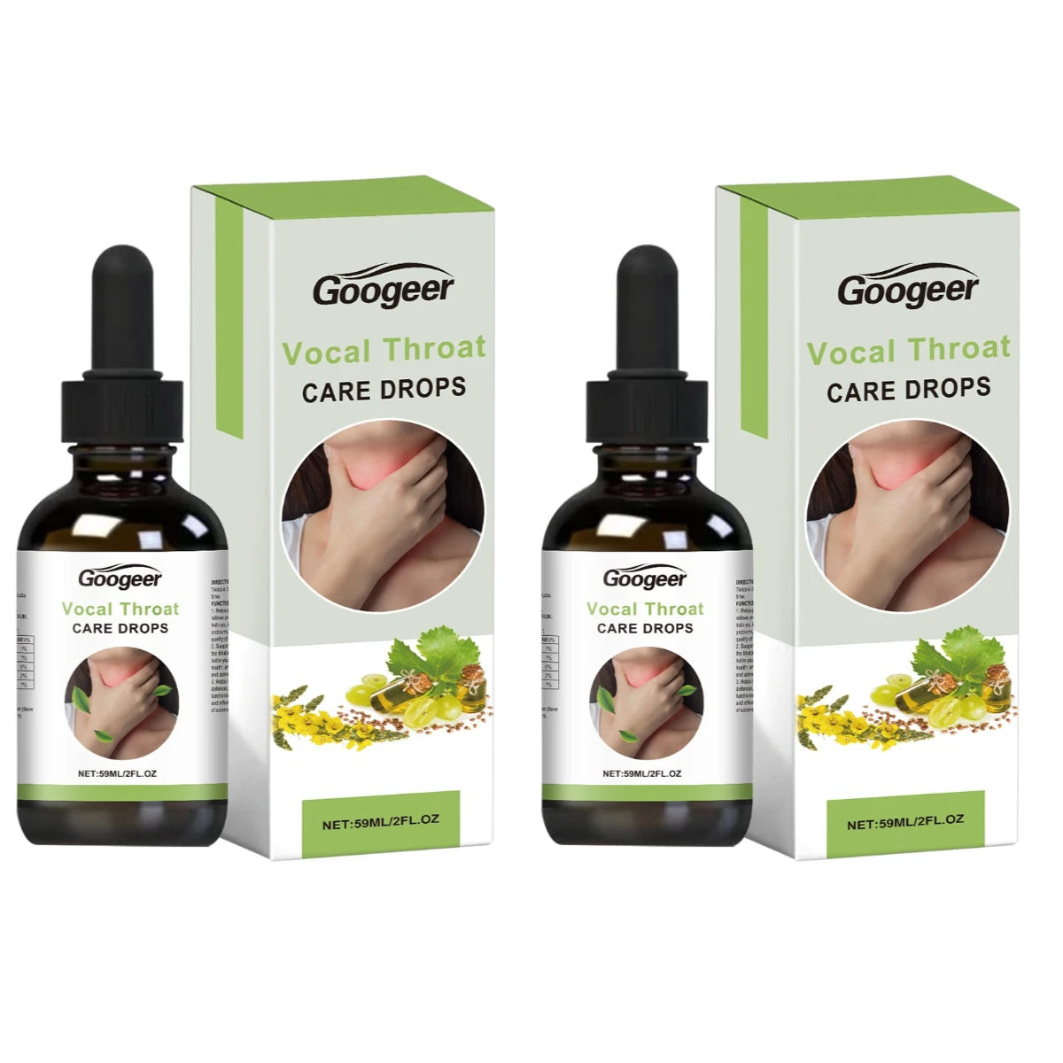 Herbal Wellness Drops | Mint Extract & Vitamin B1 | 59ml