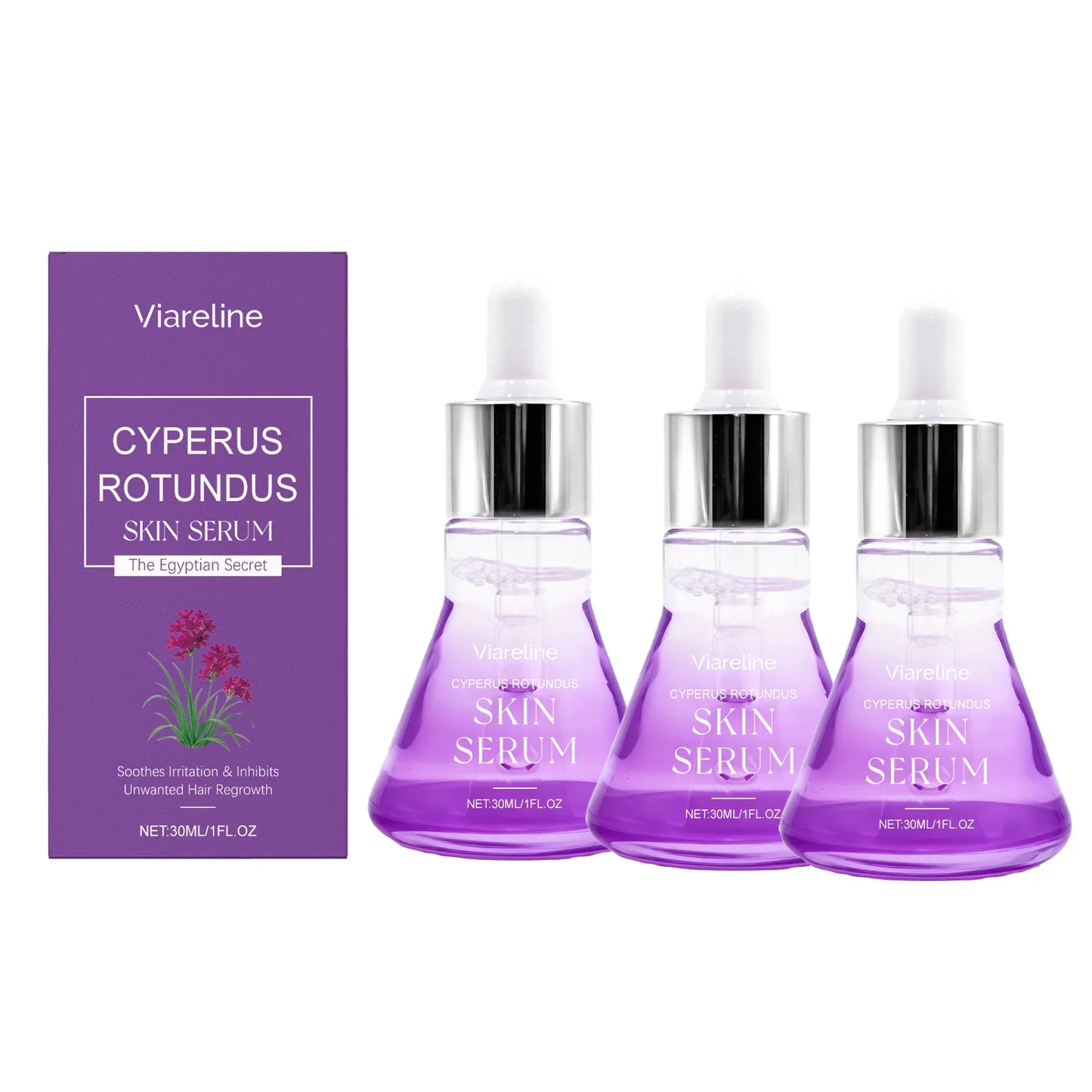 Post Hair Removal Serum – Hyaluronic Acid & Brightening 30ml