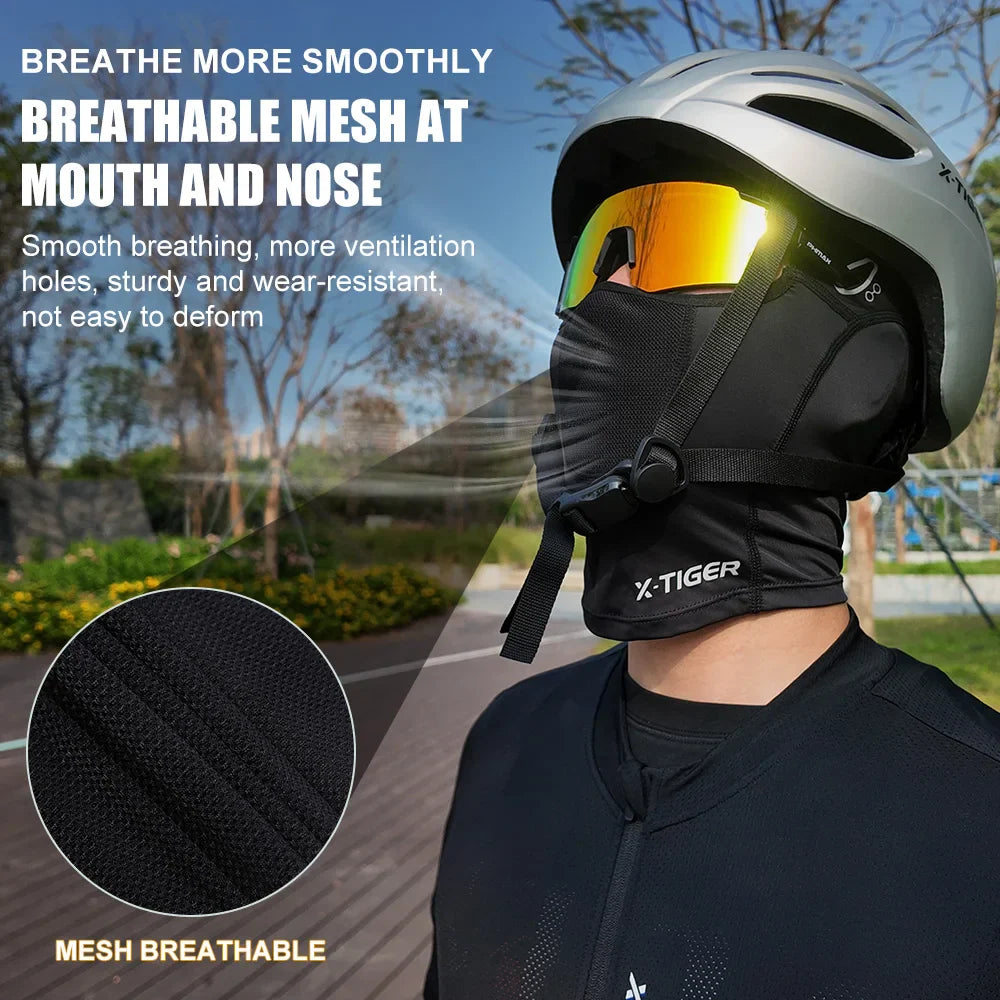 X-TIGER Cycling Balaclava UPF50+ Full Face Mask – Summer UV