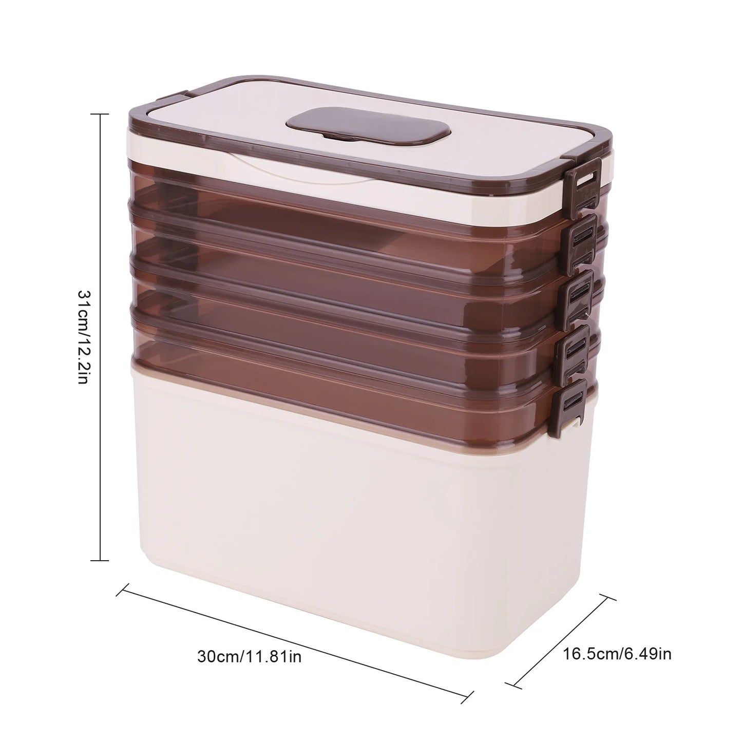 5-Tier Medicine Organizer Storage Box | Home Office School