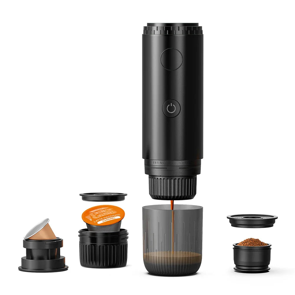 Wireless Portable Espresso Machine 3-in-1 | Car & Camping
