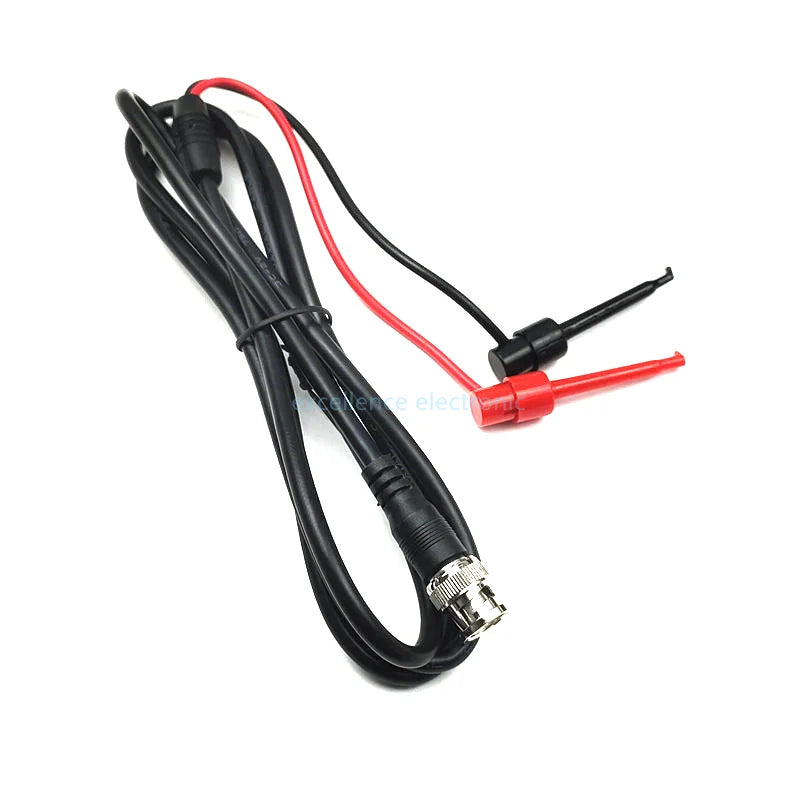 BNC Male Plug to 4mm Banana Stackable Plug Crocodile Clip Lead Probe Q9 Testing Mult Cable Cord 75ohm RF Coaxial Tangerrf Peaceful Pleasures Health and Wellness Test hook