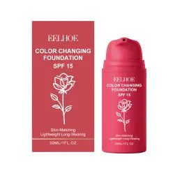 Natural Color-Correcting Foundation | Warm Tone & Long-Lasting