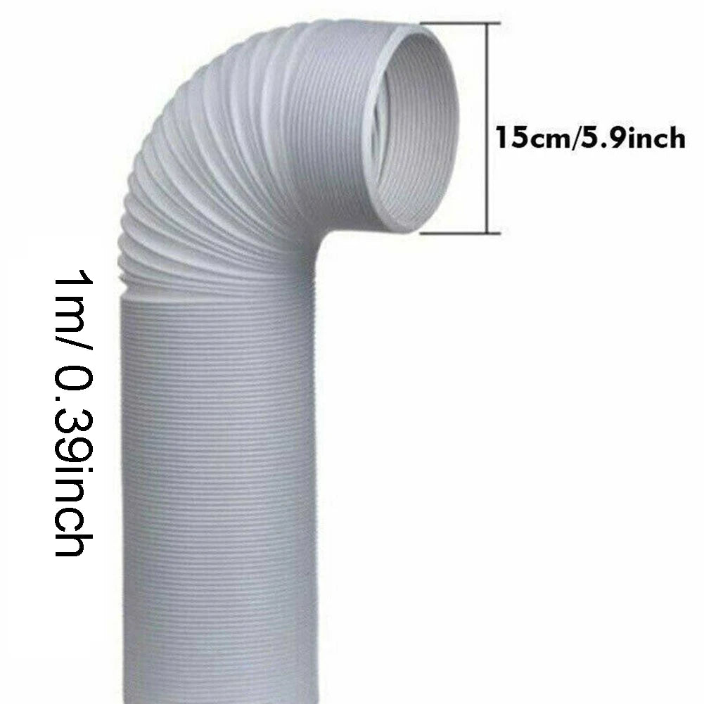 130 Universal Duct Extension Pipe Extra Long Air Conditioner Exhaust