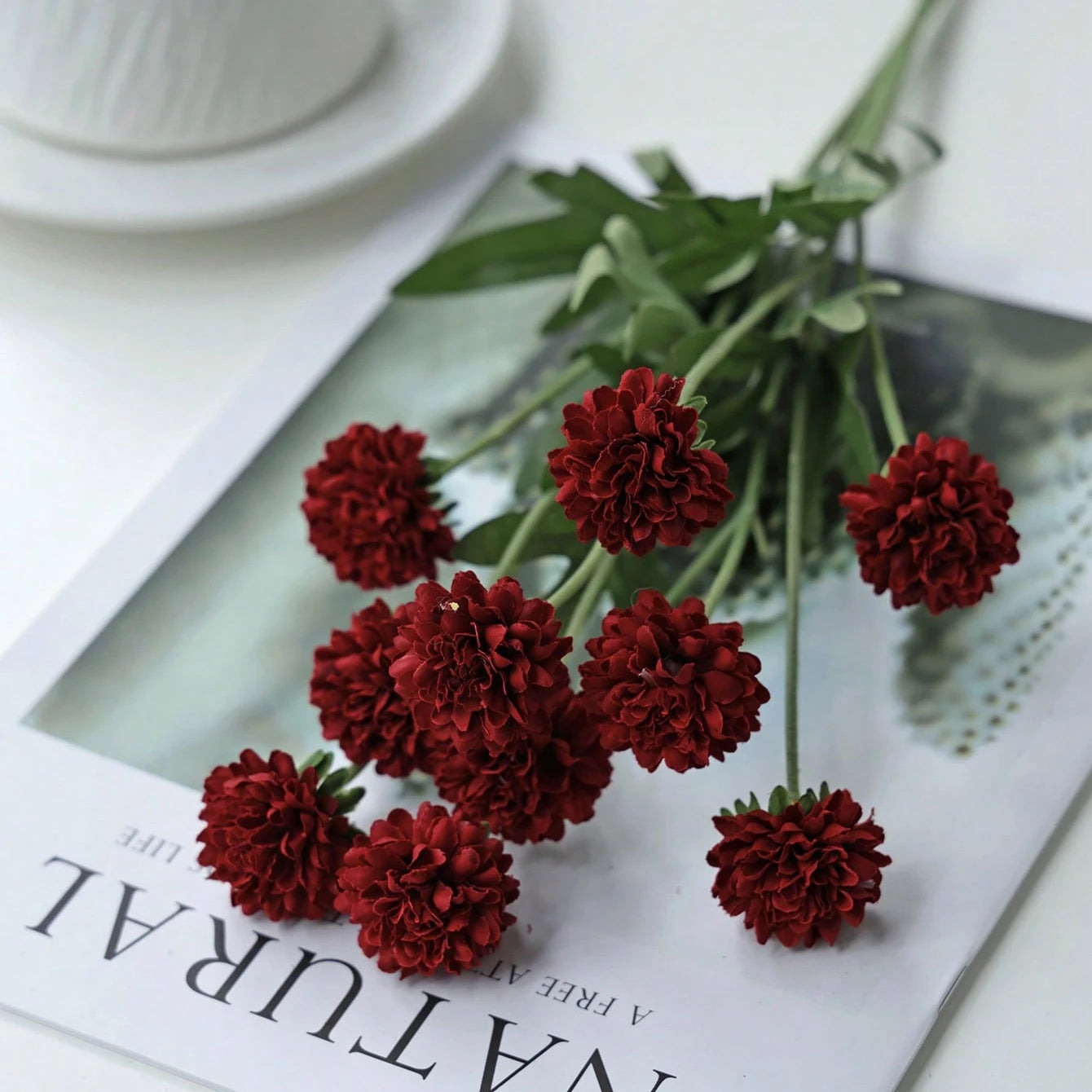 Artificial Silk Chrysanthemum Flowers | Wedding & Home Decor