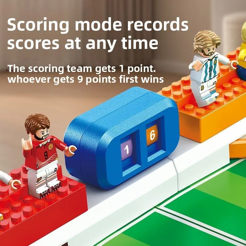Tabletop Foosball Game – 4-Button Interactive Soccer Toy