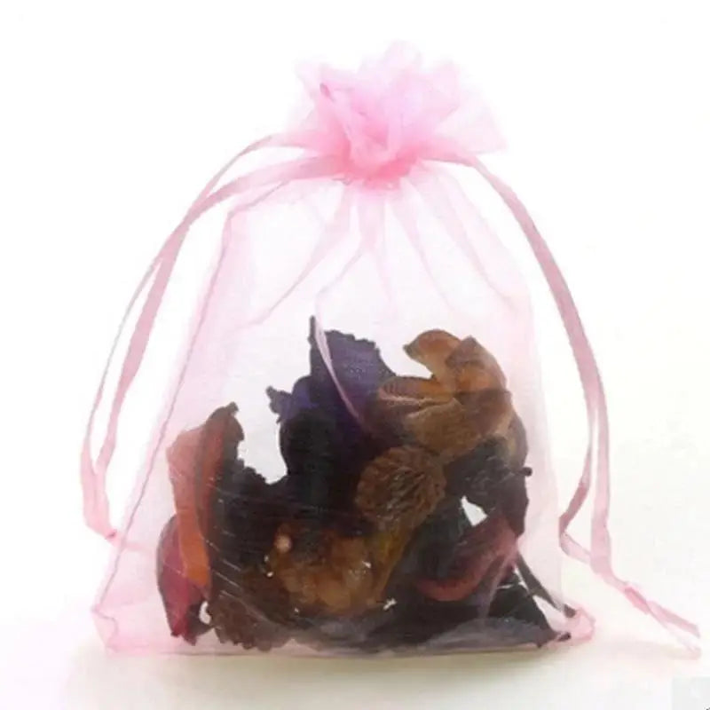 Drawable Organza Bags Wedding Christmas Jewelry Packaging Random