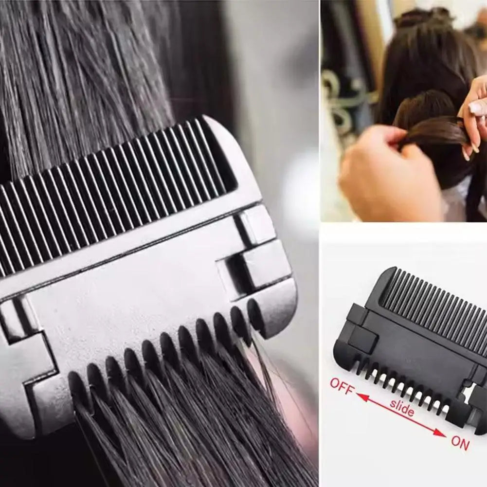 Double-Sided Hair Thinning Razor Comb – Trim & Style at Home