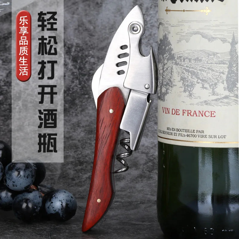 Creative Shark Wine Bottle Opener Stainless Steel Screwdriver Beer Bar Accessories Free Shipping Items Drop Ship Peaceful Pleasures Health and Wellness