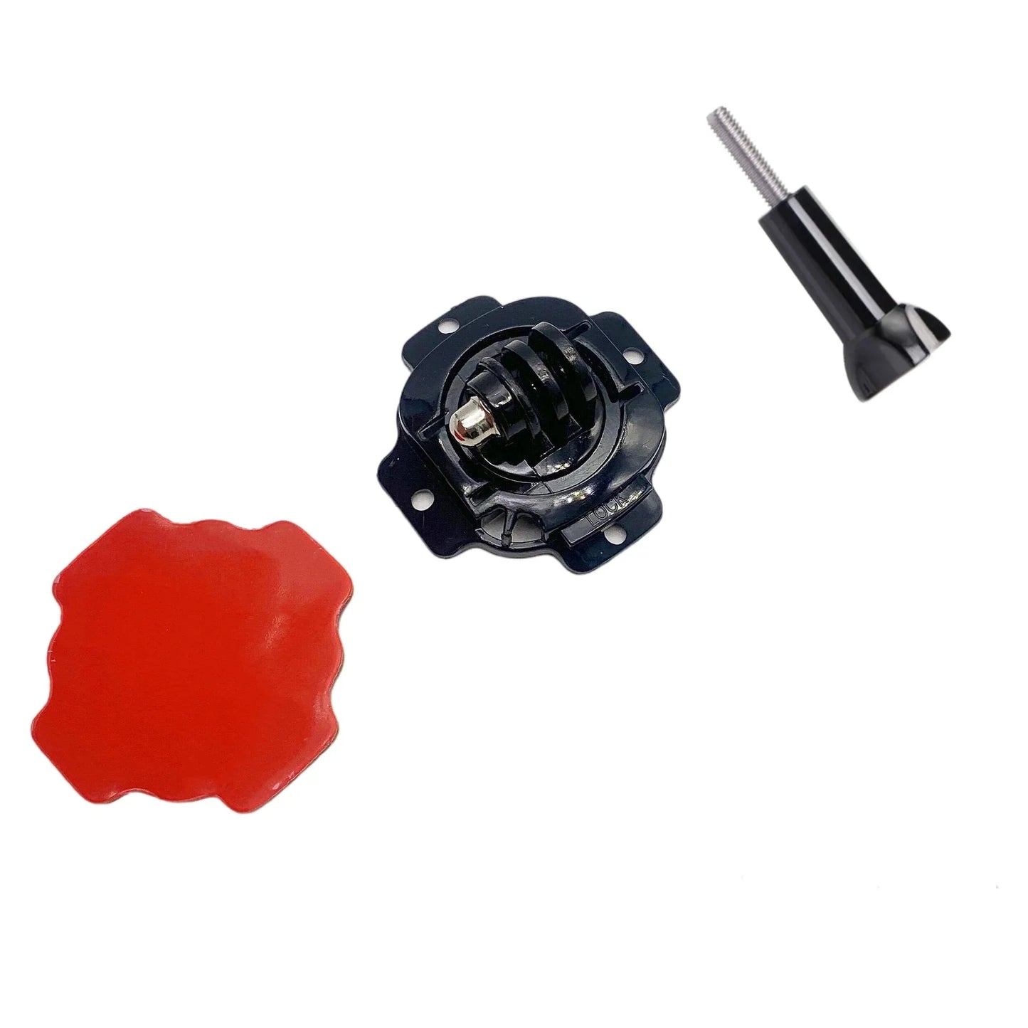 360° Rotating Helmet Mount with 3M Adhesive for GoPro & Action Cams