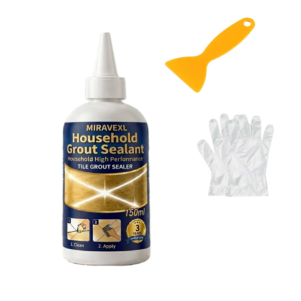 MIRAVEXL Tile Grout Sealer – Waterproof Anti-Mold Sealant