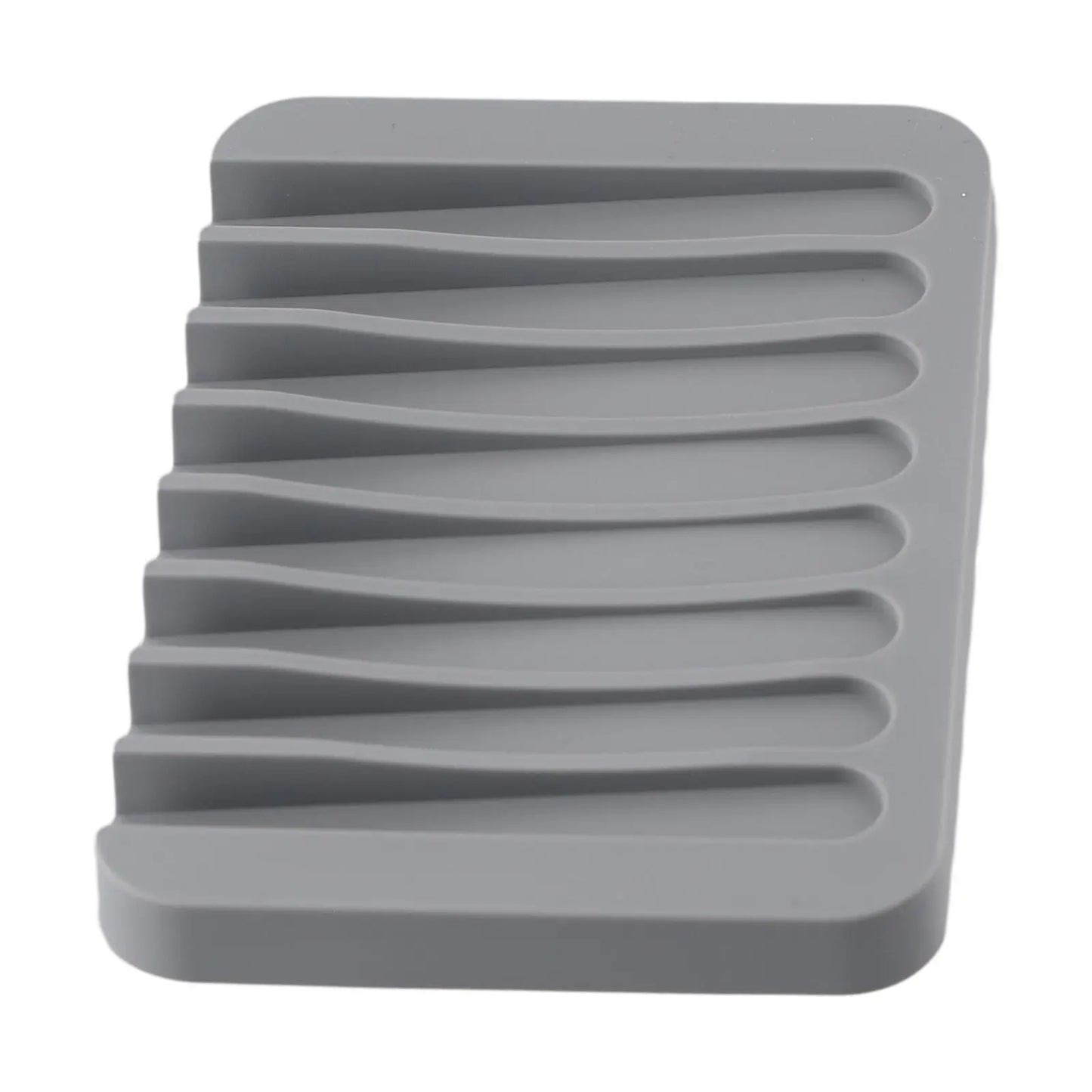 Silicone Self-Draining Soap Dish & Sponge Tray | Kitchen & Bath