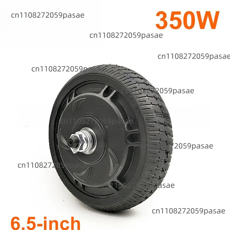 6.5" Solid Wheel Scooter Hub Motor 24V/36V/48V 350W Brushless