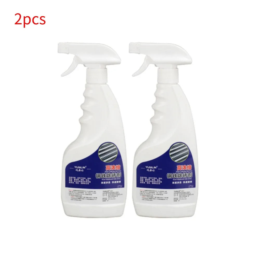 Powerful Metal Rust Remover Spray for Cars and Maintenance Peaceful Pleasures Health and Wellness 2pcs