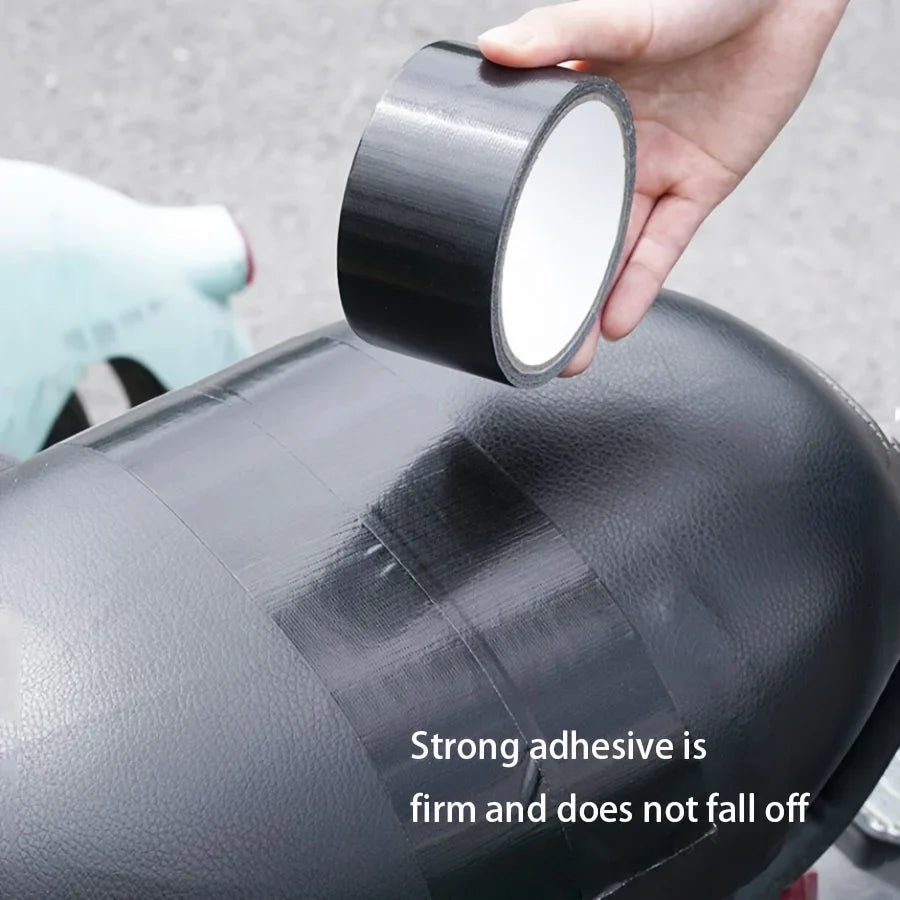 Self-Adhesive Leather Repair Tape Patch | Black DIY Fix
