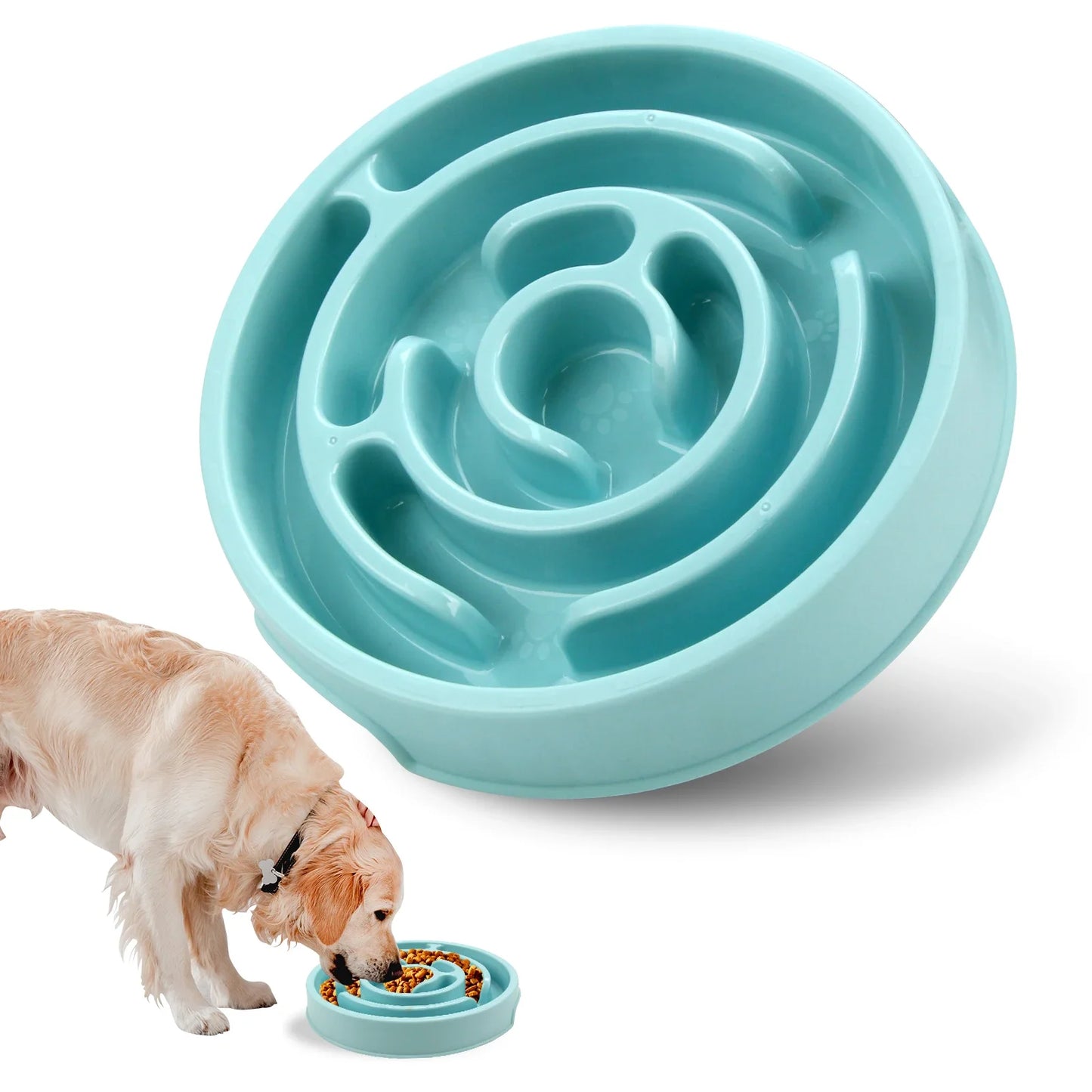 Dog Slow Feeder Bowl | Non-Slip Maze Design, All Dog Sizes