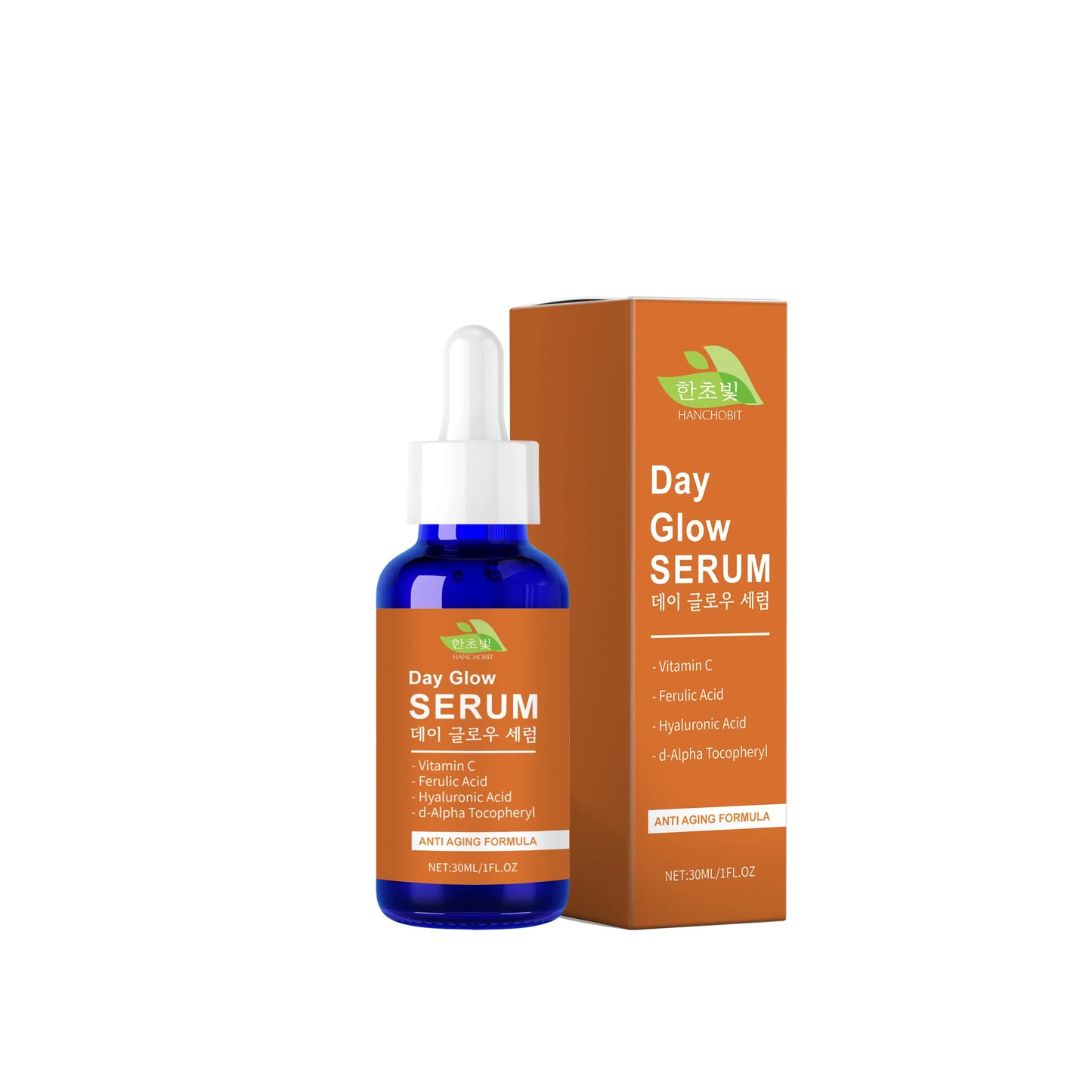 Vitamin C & Hyaluronic Acid Serum – Brighten & Hydrate Skin