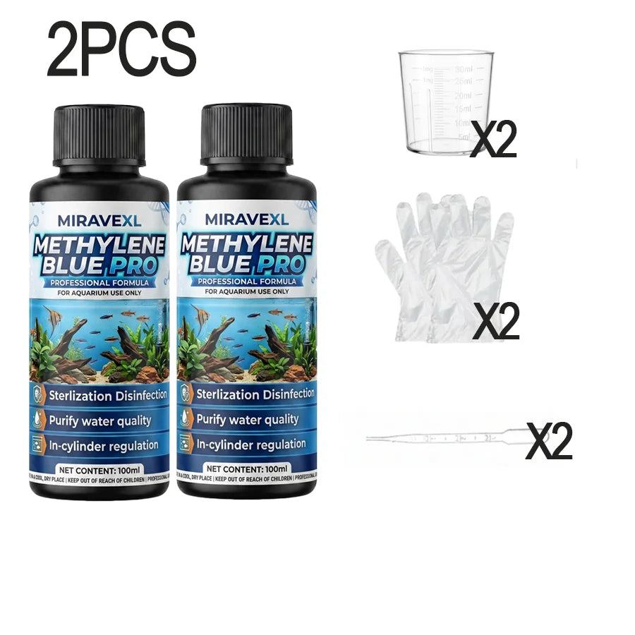 Methylene Blue Aquarium Treatment 100ml | Fish Tank Conditioner