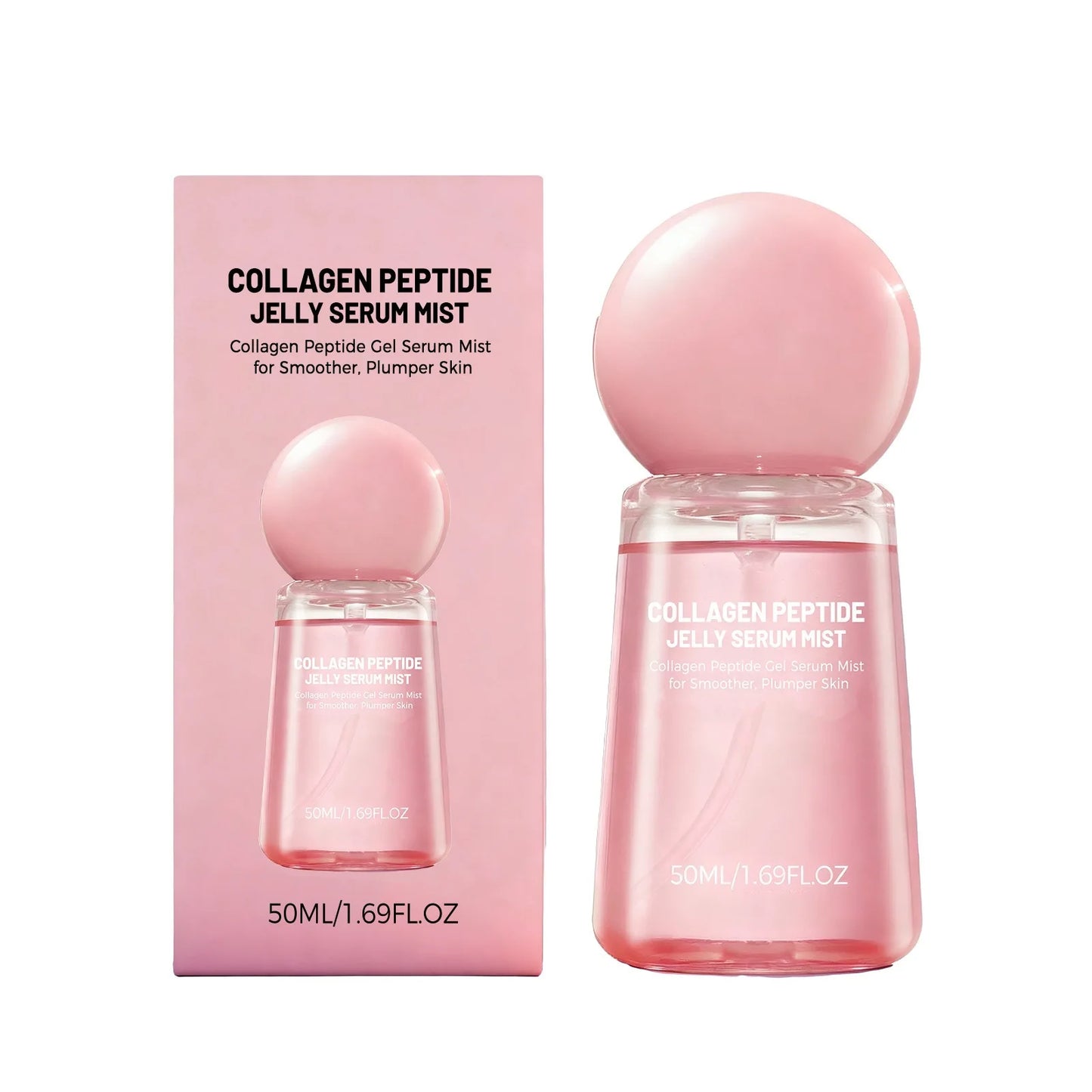 Jelly Face Essence Mist | Collagen Moisturizing Serum Spray 50ml