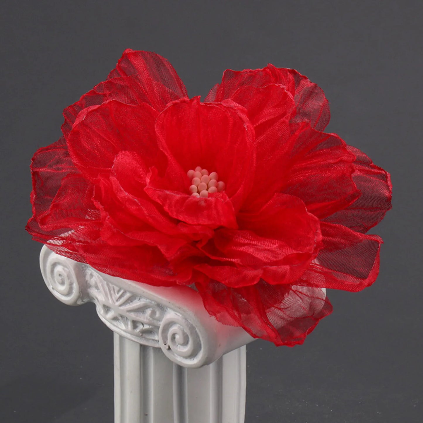 Woman Hair Clips Accessories Hairpin Sweet Fabric Flower Hair Weaving Jewelry for Wedding Banquet Chinese Clothes Party Peaceful Pleasures Health and Wellness Style 5