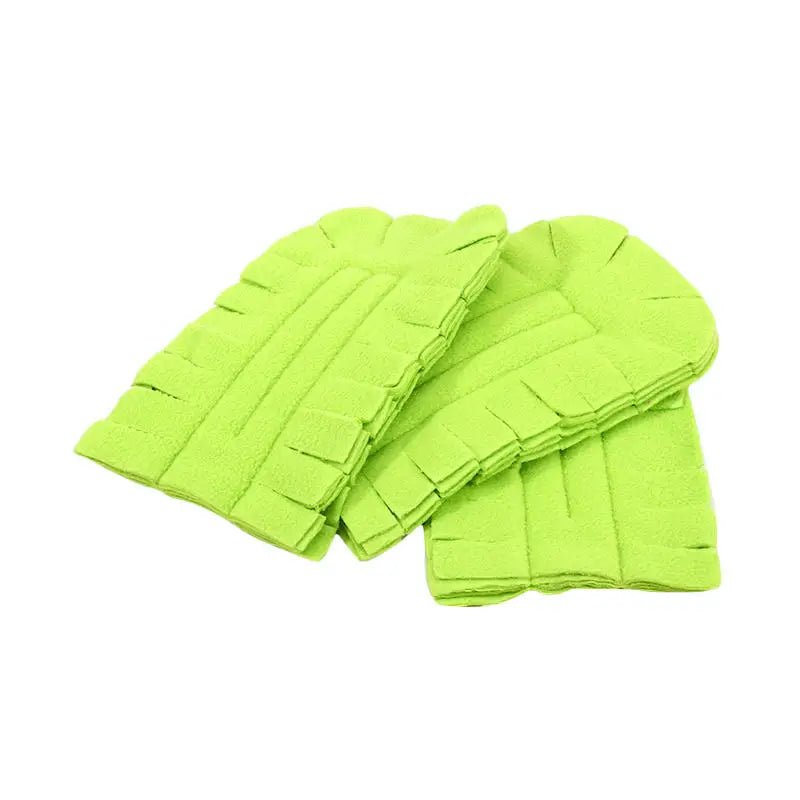 Reusable Duster Replacement Cloths Dry Wet Dual Use Dust Removal Sleeve Washable Pet Hair Household Gap Cleaning Duster Pad Peaceful Pleasures Health and Wellness Green