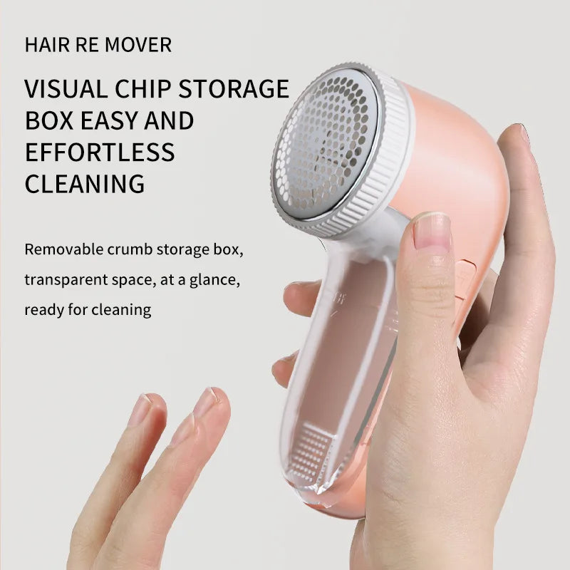 Electric Fabric Shaver & Lint Remover – USB, 2 Heads