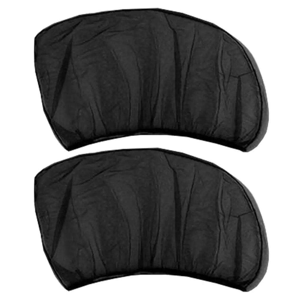 2PCS 2-in-1 Car Window Fly Screen & Sun Shade Breathable Mesh For Rear Side Windows UV Protection & Bug Guard For Cars, SUVs Peaceful Pleasures Health and Wellness SUV back row