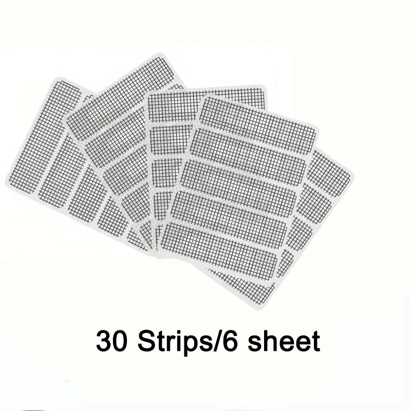 30 Strips 6 Sheet Window Door Screen Repair Patch Covering Tears Holes