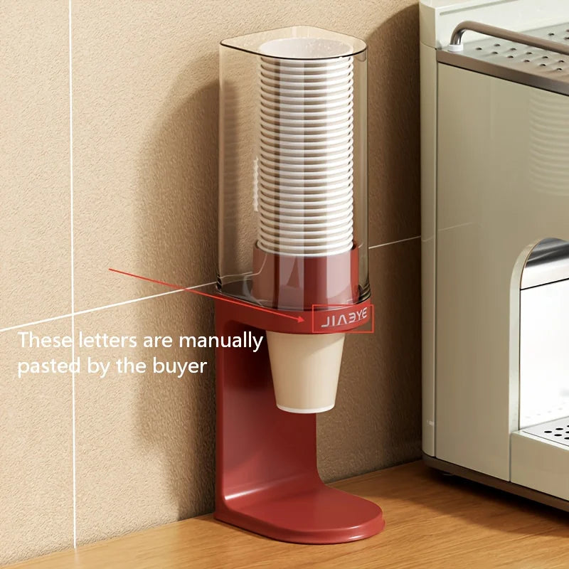 Countertop Cup Dispenser Holder – Bathroom, Coffee & Water Cooler