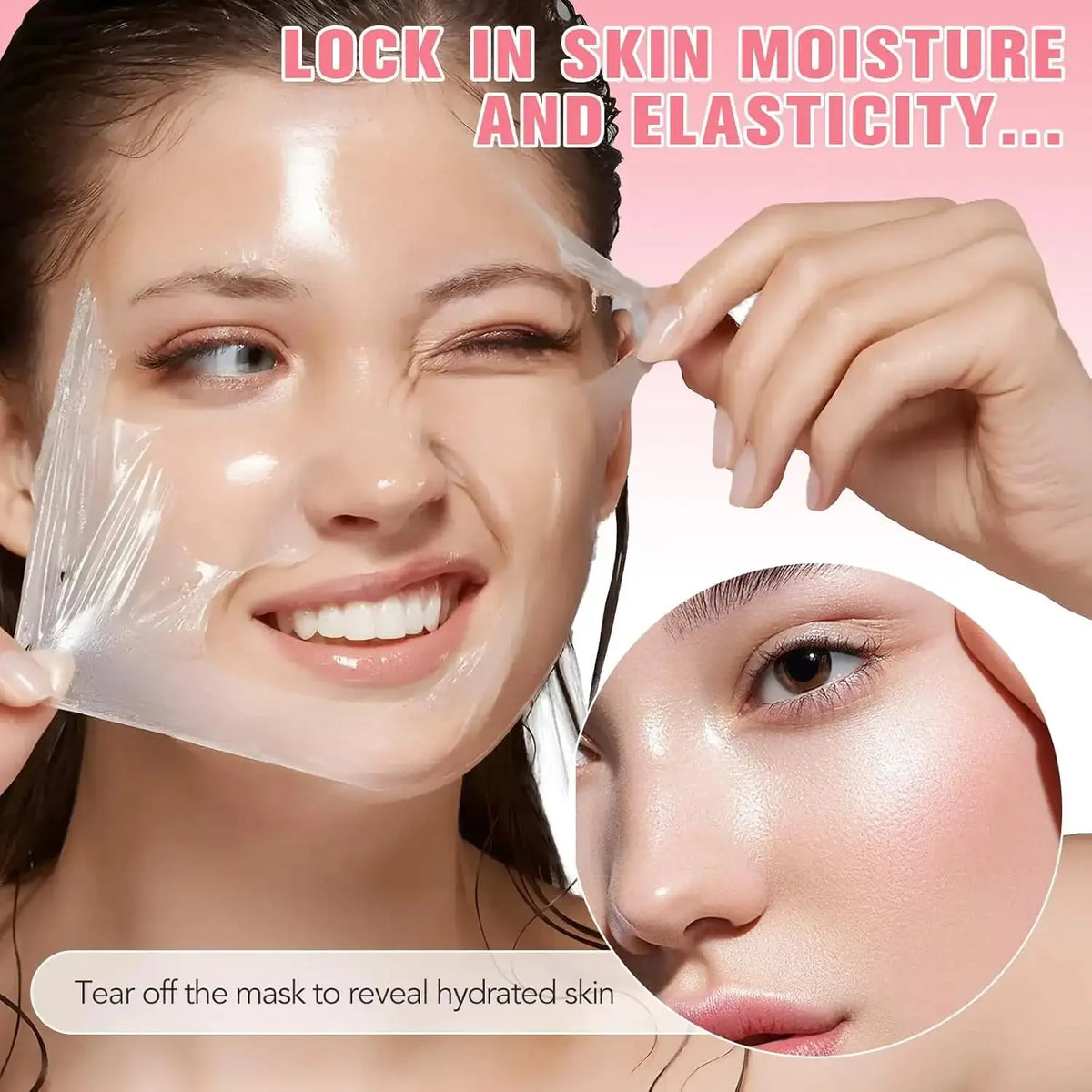 Collagen Overnight Peel-Off Mask – Deep Hydration Face Mask Peaceful Pleasures Health and Wellness