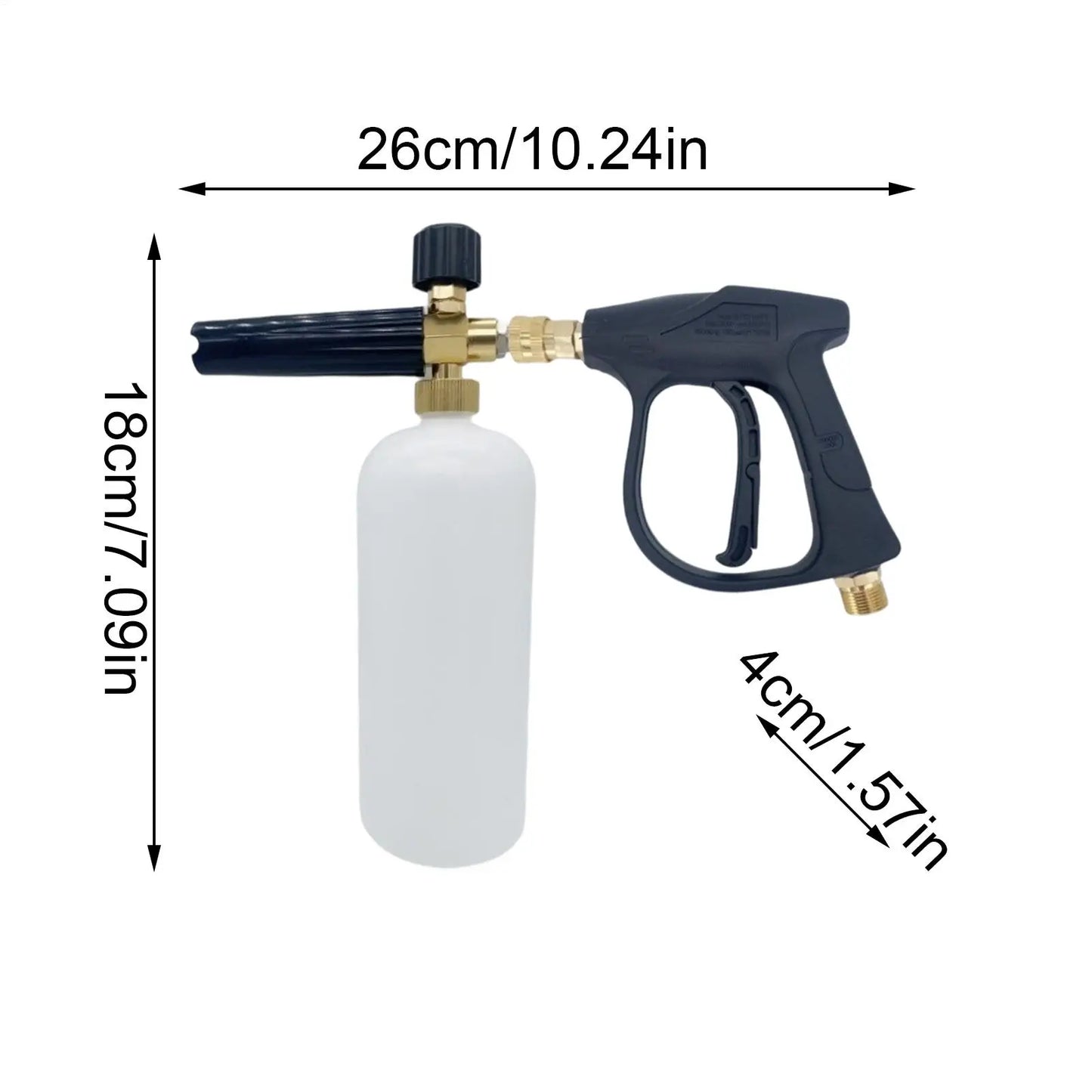Pressure Washer Wand Heavy Duty Cordless Powerful High Pressure Cleaner With 5 Nozzles For Home Garage Driveway Patio Deck Peaceful Pleasures Health and Wellness