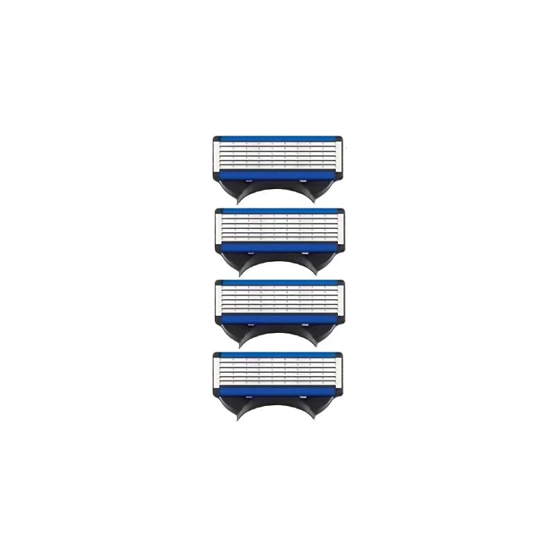 6-Layer Blade Reusable Razor – Durable Handle & Swap Heads