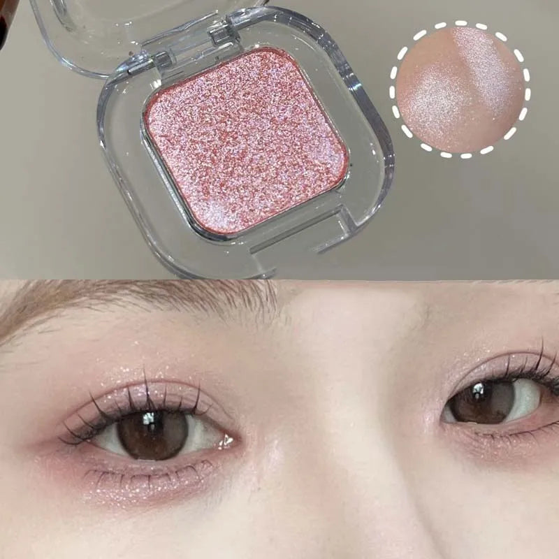 HERORANGE Matte Red Brown Eyeshadow | Silky Shimmer Single Shadow