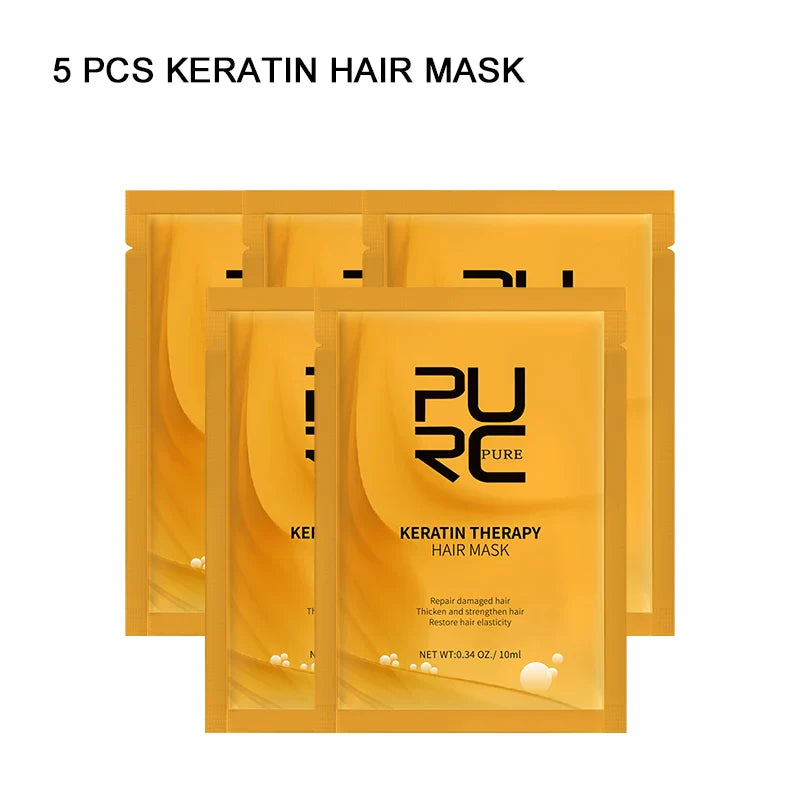 PURC Keratin Hair Mask – Repair Split Ends & Deep Moisturize
