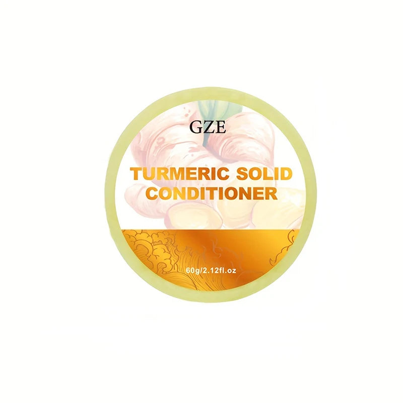 GZE Ginger Shampoo Bar & Turmeric Conditioner Set – 60g