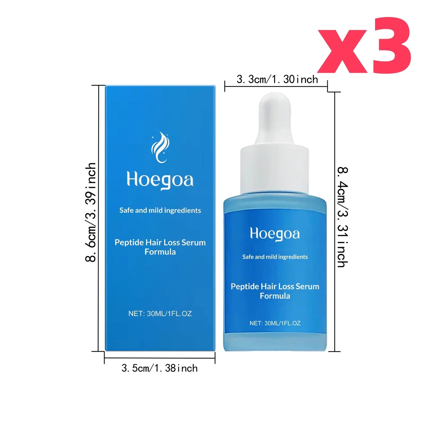 HOEGOA Hair Growth Essence – Stop Hair Loss & Grow Thicker Hair
