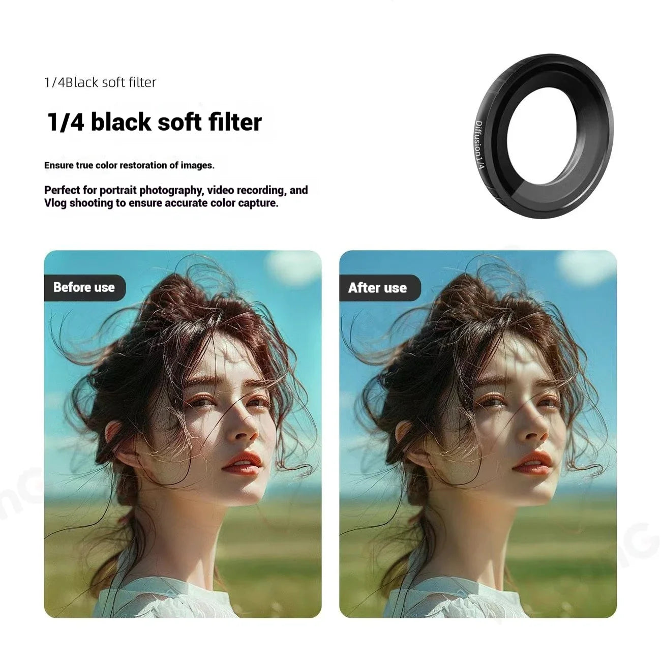 Insta360 GO Ultra Glass Filters – CPL, ND8–ND64, UV & Soft Black
