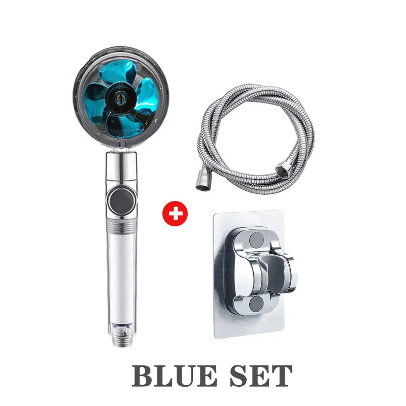 High-Pressure Handheld Showerhead | Filter & Water-Saving