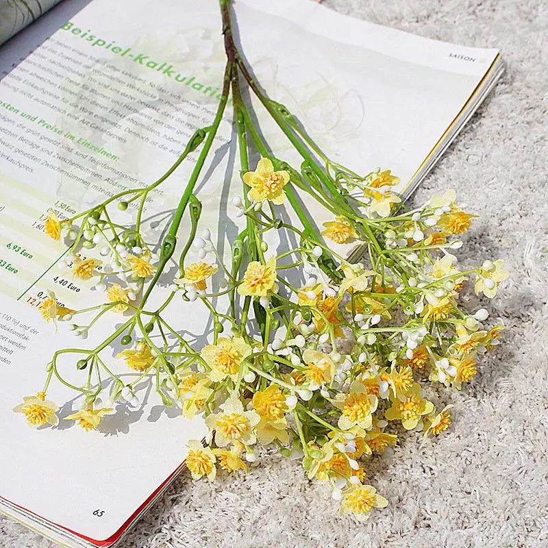 Artificial Baby's Breath Flowers | Wedding & Home Decor Bouquet