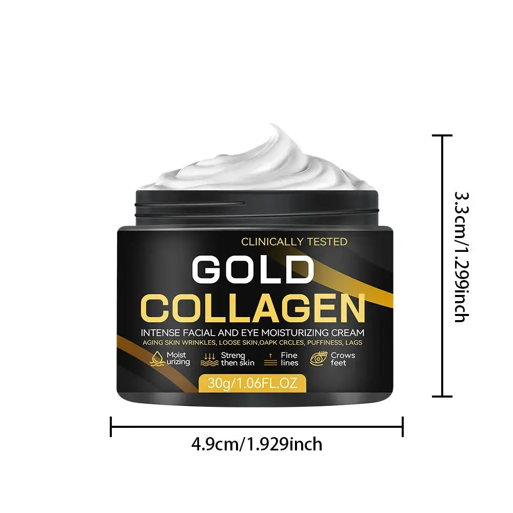 Bone Collagen Brightening Face Cream – 30g/60g Peaceful Pleasures Health and Wellness black