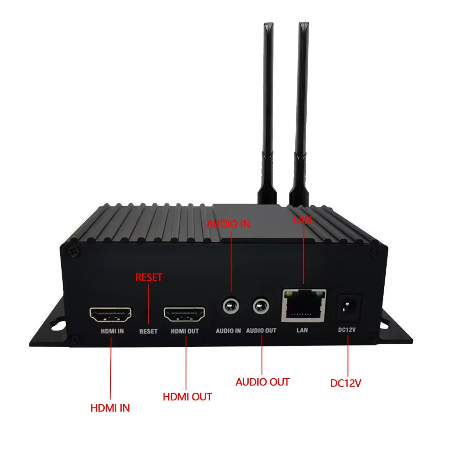 H.265 HDMI Video Encoder Decoder 4K OLED | IP Streaming
