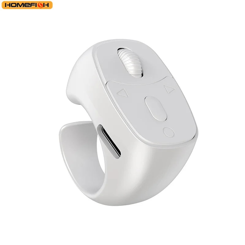 Bluetooth Finger Scrolling Ring Remote – Phone Page Turner