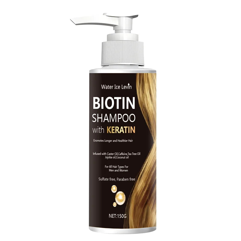 Biotin Keratin Shampoo – Jojoba & Coconut Oil, All Hair Types