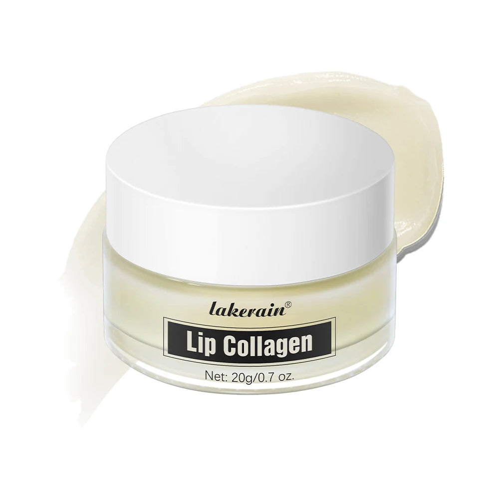 Lip Collagen Collagen Lip Mask Lip Balm To Moisturizes Dry Lips Smooths Fine Lines, Deep Hydrates Lip Moisturizer For Exfoliatin Peaceful Pleasures Health and Wellness 1pc
