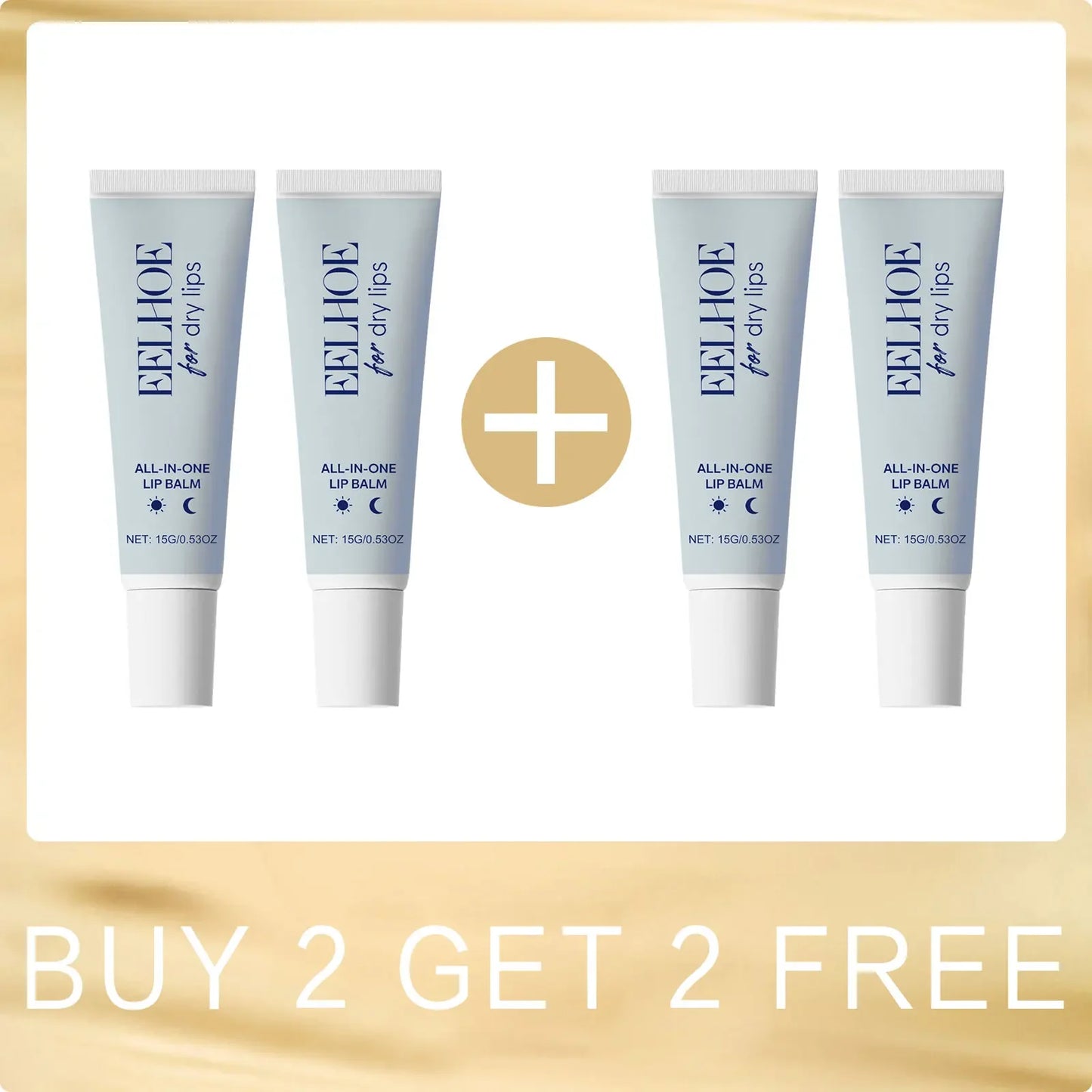 EELHOE Aloe Vera Matte Lip Balm Stick – Waterproof & Moisturizing Peaceful Pleasures Health and Wellness Buy 2 for 2 Free